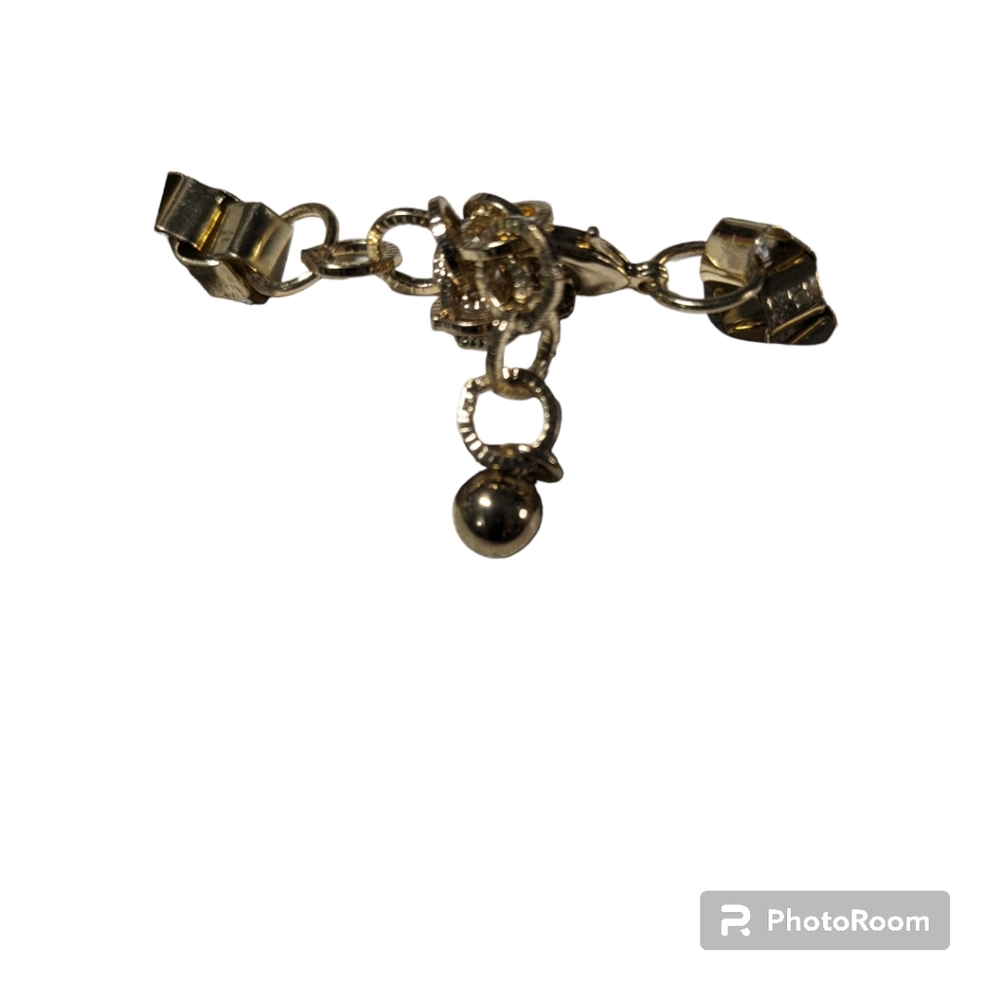 Bib Interlocking Necklace. Black and Gold. NWT - Picture 6 of 9